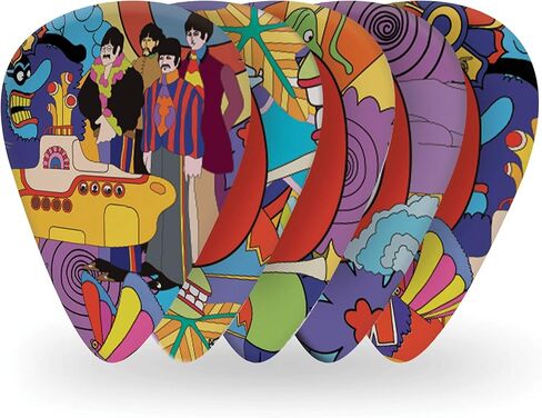 أعواد جيتار داداريو البيتلز - أعواد جيتار جولة البيتلز 1964 - 10 عبوات، قياس متوسط، 0.70 مم in Kuwait