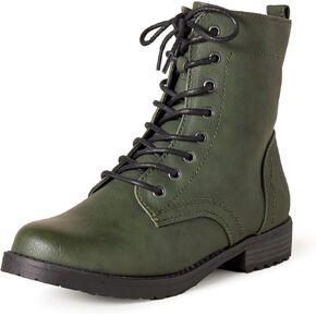 Amazon Essentials Women's Lace-Up Combat Boot
