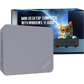 Mini PC with Intel Alder Lake N97 CPU (up to 3.6GHz), Mini Desktop Computer PC Windows 11 Home Mini Computer with 16GB DDR4 512GB PCIe SSD 4K Dual Display Micro PC Bluetooth5.2/WiFi6/USB3.2
