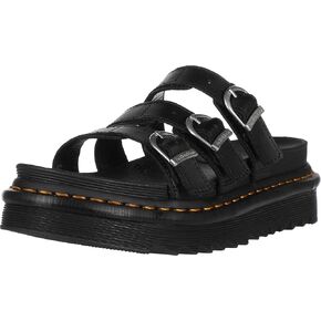 Dr. Martens Women's Blaire Slide Sandal, Black Hydro, 8