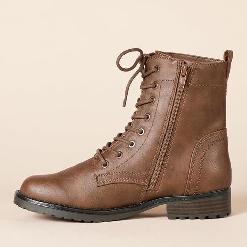 Amazon Essentials Boot Combat Lace-up in Kuwait