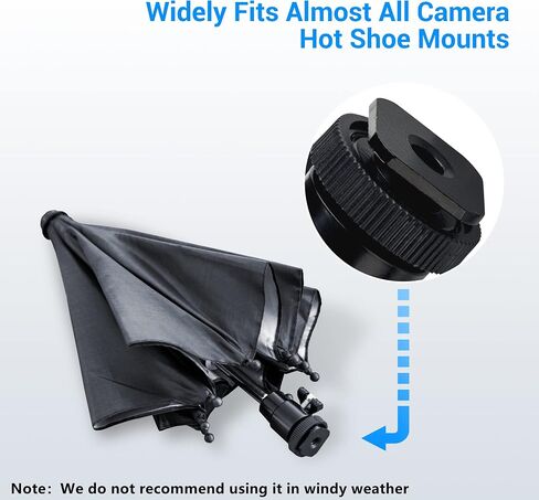 DSLR Mirrorless Camera Hot Show Showmbrella Cover Cover Protector Sunshade Canon EOS R100 R5 R8 R10 R3 R6 Mark II R5 C RP R REBEL T8I T7 90D A7RV A7 IV A7S III III III III III Z9 Z3 Z6 Z6 Z6 in Kuwait