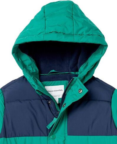 Amazon Essentials Babies, Toddlers, and Boys' Heavyweight Hooded Puffer Jacket in Saudi Arabia