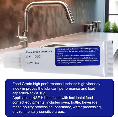 Multi-Purpose Lubricants 4oz Food Grade Grease Tubes for Water Filter O-Rings, Plumbers Valve Faucet and Kitchen Machine in Saudi Arabia