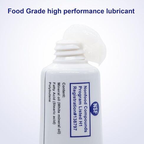 Multi-Purpose Lubricants 4oz Food Grade Grease Tubes for Water Filter O-Rings, Plumbers Valve Faucet and Kitchen Machine in Saudi Arabia