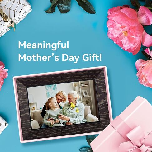 15.6 inch WiFi Digital Picture Frame 32GB Large Storage Digital Photo Frame, IPS HD 1080P Touch Screen Smart Photo Frame, Auto-Rotate, Wall Mountable, Easy Setup to Share Photos/Videos via Uhale APP in Saudi Arabia