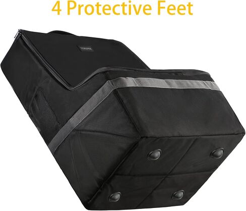 YOREPEK Padded Car Seat Travel Bag Backpack for Airplane, Heavy Duty Car Seat Bags for Air Travel, Carseat Cover for Airplane Travel with Shoulder Strap, Car Seats Carrier for Airport, Black in Saudi Arabia