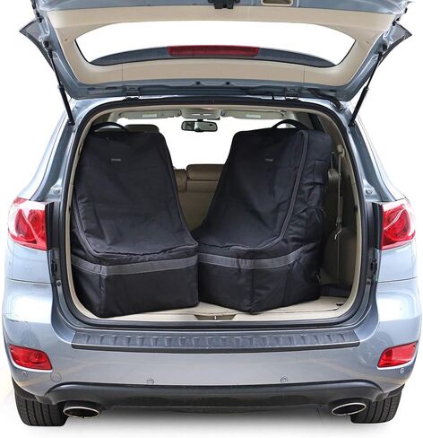 YOREPEK Padded Car Seat Travel Bag Backpack for Airplane, Heavy Duty Car Seat Bags for Air Travel, Carseat Cover for Airplane Travel with Shoulder Strap, Car Seats Carrier for Airport, Black in Saudi Arabia