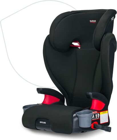 Britax Skyline 2 مرحلتين وضع محاكاة للسيارة ، الغسق-Highback ومقعد عاريات in Kuwait