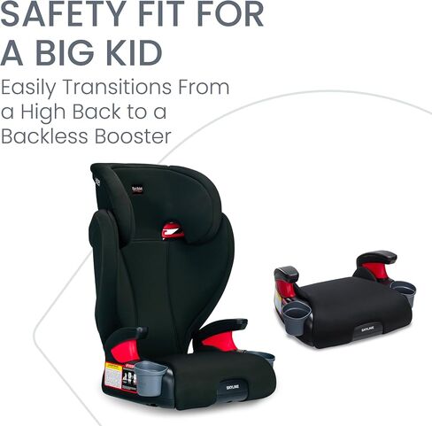 Britax Skyline 2 مرحلتين وضع محاكاة للسيارة ، الغسق-Highback ومقعد عاريات in Kuwait