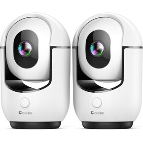 2K PAN/TILT Security Camera ، WIFI Camera Indoor Camera for Home Security مع اكتشاف حركة AI ، وكاميرا الطفل/الحيوانات الأليفة مع تطبيق الهاتف ، والرؤية الليلية الملونة ، وصوت ثنائي الاتجاه ، 24/7 ، صفارات الإنذار ، TF/Cloud Storage