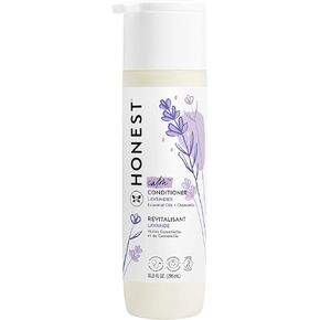 The Honest Company Silicone-Free Conditioner & 2-in-1 Cleansing Shampoo + Body Wash Duo | Gentle for Baby | Naturally Derived | Lavender Calm, 20 fl oz