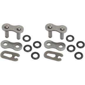 JT Chain JTC530X1R076RL (530 Series) Black Steel 76 Link Heavy Duty X-Ring Chain with Connecting Link