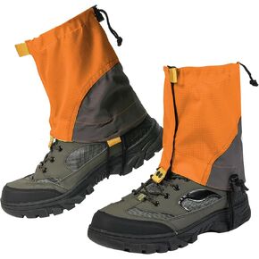 Waterproof Gators for Hiking Boots and Shoes Lightweight Adjustable Leg Gaiters for Men Women Gaiters for Hiking Snowshoeing