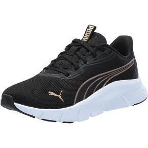 PUMA Women's Flexfocus Lite Modern Cross Training Shoes, Black-Gold, 11