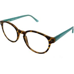 Foster Grant Magnivision Tortoise Bryn Women's Reading Glasses with Case+1.25
