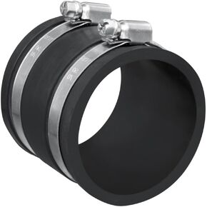 POWERTEC 70148 Dust Control Flex Cuff with Steel Clamps, 2-1/2-Inch