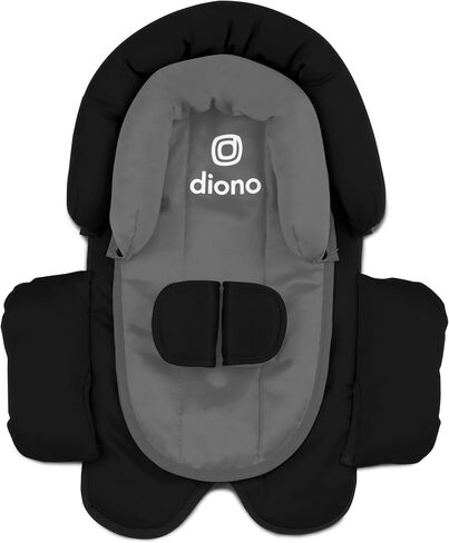 Diono Cuddle Soft 2-in-1 Head Support, Comforting Head and Body Support for Babies, Converts depending on Infants Size, Black Storm in Saudi Arabia