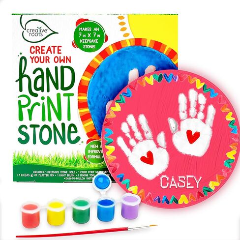 Creative Roots Create Your Own Handprint Stone by Horizon Group USA in Saudi Arabia