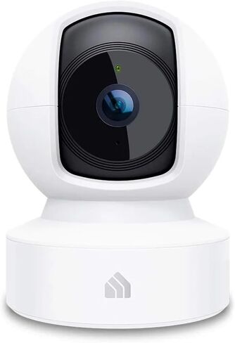 كاميرا كاميرا الأمن الذكية في KASA INDOOR/TILT ، 1080 بكسل HD CAMERA ، 2.4 جيجا هرتز مع الرؤية الليلية ، الكشف عن الحركة لمراقبة الأطفال والحيوانات الأليفة ، تخزين بطاقة Cloud & SD ، يعمل مع Alexa & Google Home (EC70) ، وايت in Kuwait