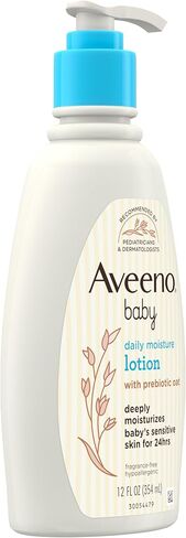 Aveeno Baby Daily Moisture غسل وشامبو مع مستخلص الشوفان ، و 2 في 1 غسل حمام الأطفال وشامبو الشعر ، والدموع والبارابين خالية من الشعر والبشرة الحساسة ، معطرة خفيفة ، 18 فلوريدا. أوز in Saudi Arabia