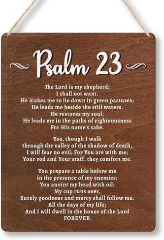 The Ten Commandments Wall Decor - 10 Commandments Wall Art, Religious Inspirational Wood Plaque Bible Verse Sign Christian Decor for Home Bedroom Office in Saudi Arabia