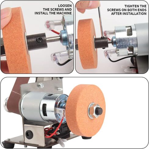 SI FANG Soft Cotton Buffing Polishing Wheel for Mini Electric Belt Sander Bench Grinder, 3 inch (50 Ply) Extra Thick Colth Buffing Wheel for Metal Alloys Stone Ceramics Glass Wood Waxing (1PC) in Saudi Arabia