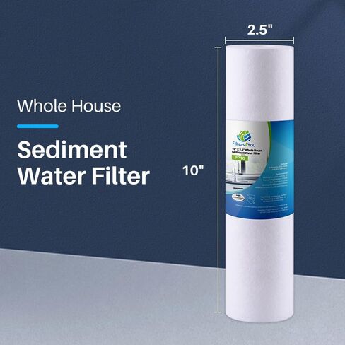 CFS – 2 Pack Melt-Blown Household Water Filter Cartridges Compatible with HDX2BF4 Models – Removes Bad Taste and Odor – Whole House Replacement Filter Cartridge – 5 Micron in Saudi Arabia