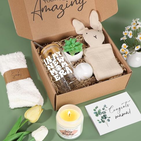 New Mom Gifts & Baby Girl Gift, New Mom Care Package After Baby, Pregnancy Gifts For Expecting Mom To Be, Postpartum Gifts For Mom, First Time Pregnancy Birthday Christmas Gifts in Saudi Arabia