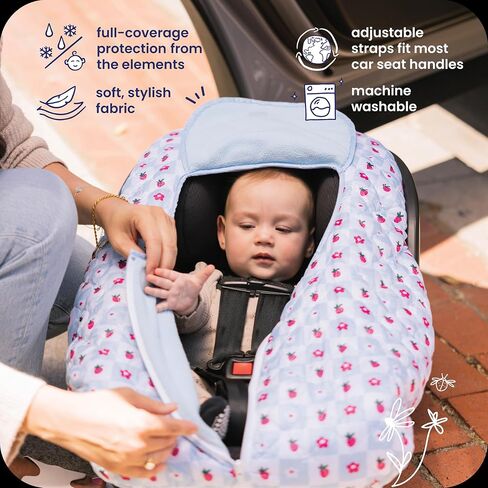 GoldBug Deluxe Winter Car Seat Cover - Charcoal in Saudi Arabia