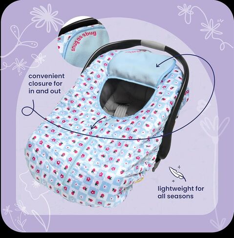 GoldBug Deluxe Winter Car Seat Cover - Charcoal in Saudi Arabia