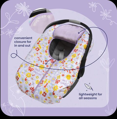 GoldBug Deluxe Winter Car Seat Cover - Charcoal in Saudi Arabia