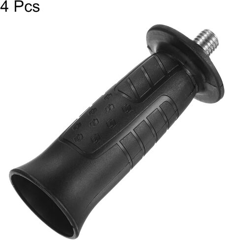 HARFINGTON 4pcs Angle Grinder Side Handle 8mm Thread 135mm Length Plastic Non-Slip Angle Grinder Handle Replacement Auxiliary Sander Handle Tool in Saudi Arabia