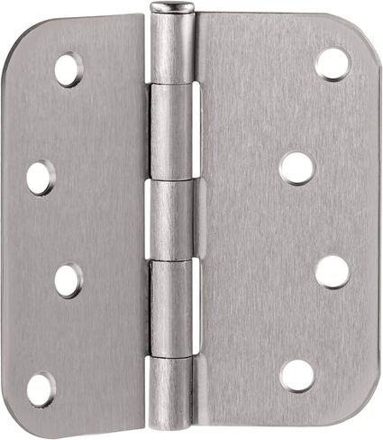 12-Pack Rounded Steel Door Hinges, Oil Rubbed Bronze - 4-inch x 4-inch Interior Hinges, 5/8-inch Radius, Fits Standard Doors – Design House 189977 in Kuwait