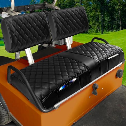 Yamaha G29 Golf Cart Seat Covers - Enhanced PVC, Easy Installation, Durable, Golf Cart Seat Covers Fit Yamaha G29 Drive 2007-2016 in Saudi Arabia