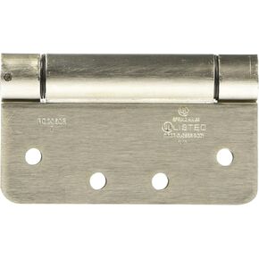 NationalHardware N185-199 V521 3-1/2 Inch Commercial Brass Adjustable Full Mortise Spring Hinge in Kuwait
