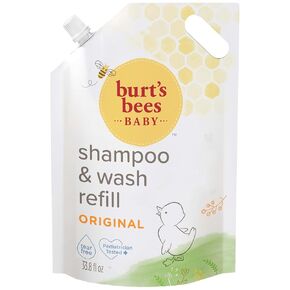 Burt's Bees Baby Shampoo and Body Wash, Tear Free Soap, 98% Natural Origina Baby Soap, Original Scent, 12 Oz (Pack of 3)