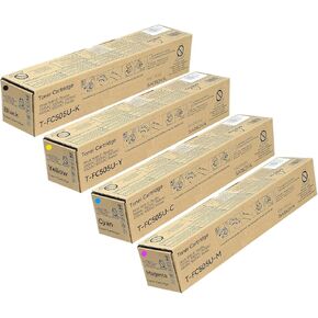 T-FC505U High Yield Toner Cartridges TFC505U Replacement for Toshiba T-FC505U-K T-FC505U-C T-FC505U-M T-FC505U-Y for E-Studio 2505AC 3005AC 3505AC 4505AC 5005AC Printer