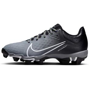 Nike Hyperdiamond 4 Keystone مصبوب الكرة اللينة SZ 8 أسود | أبيض | رمادي