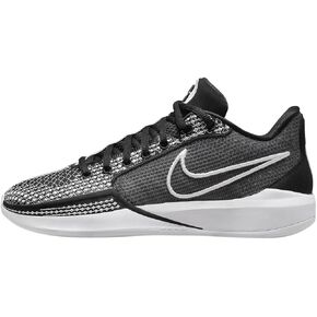 Nike Sabrina 1 (Team) Basketball Shoes (FQ3391-002, Black/Black/White) Size 6.5