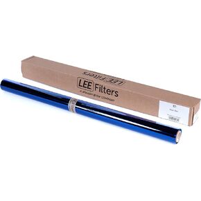 LEE Filters 161 Slate Blue Compact Roll - 2ft Wide Polyester Lighting Gel for a Pure Medium Sky Good for Skies, Moonlight & Dusk Effects - Made in the UK