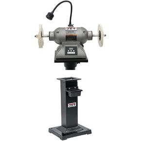 Jet IBG-8VSB 8" Variable Speed Industrial Buffer with DBG-Stand for IBG-8", 10" & 12" Grinders