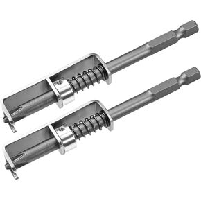 Spring-loaded Screw Holder Bit, Anti-drop Screwdriver Bit, Single-Hand Operation Bit Holder for Electricians, Mechanics, DIY Home Repair, Universal Screw Retaining Tool