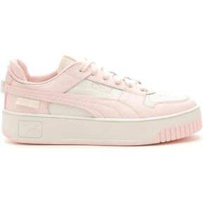 Puma Womens Carina Street VTG Lace Up Sneakers Shoes Casual - White