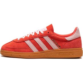 adidas Handball Spezial WMNS Shoes, Lucid Pink/Almost Yellow/Silver Metallic, Size 6