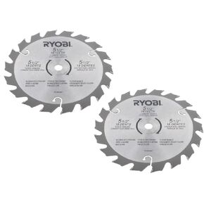 Ryobi 6797329 Pack of 2 Circular Saw Blades - D150 x 1.5MM
