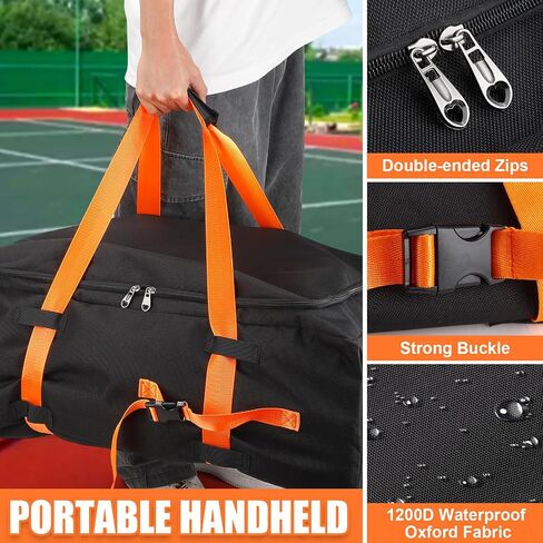 TOBWOLF Basketball Hoop Sandbag, Heavy Duty Basketball Hoop Weight for Base, Universal Portable Basketball Hoop Bases, 600D Polyester Oxford Waterproof Basketball Hoop Weight for Base Indoor & Outdoor in Saudi Arabia