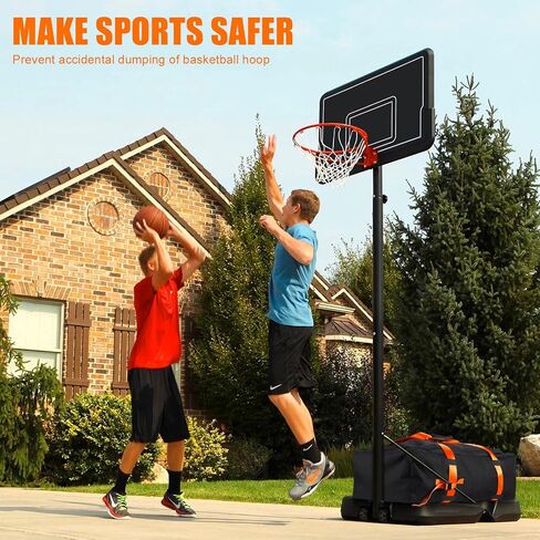 TOBWOLF Basketball Hoop Sandbag, Heavy Duty Basketball Hoop Weight for Base, Universal Portable Basketball Hoop Bases, 600D Polyester Oxford Waterproof Basketball Hoop Weight for Base Indoor & Outdoor in Saudi Arabia