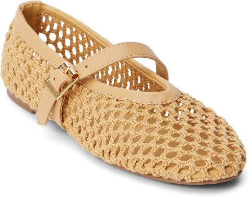 Coconuts by Matisse Womens Nolita Mary Jane Ballet Flats Casual - Red - Size 9 M in Saudi Arabia