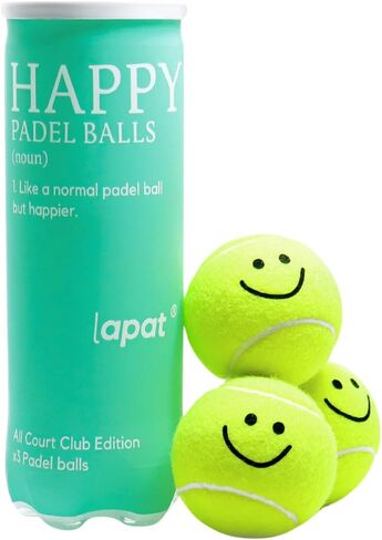 Pink Padel Balls - Single can w 3 Balls - Pro Quality - Paddle Tennis in Kuwait
